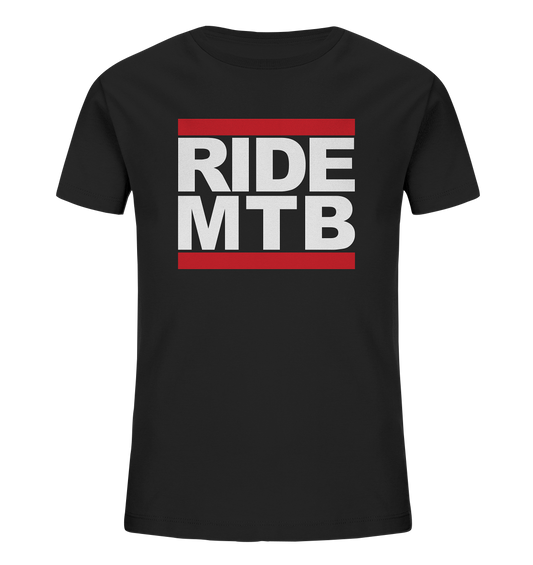 Ride MTB w - Kids Organic Shirt