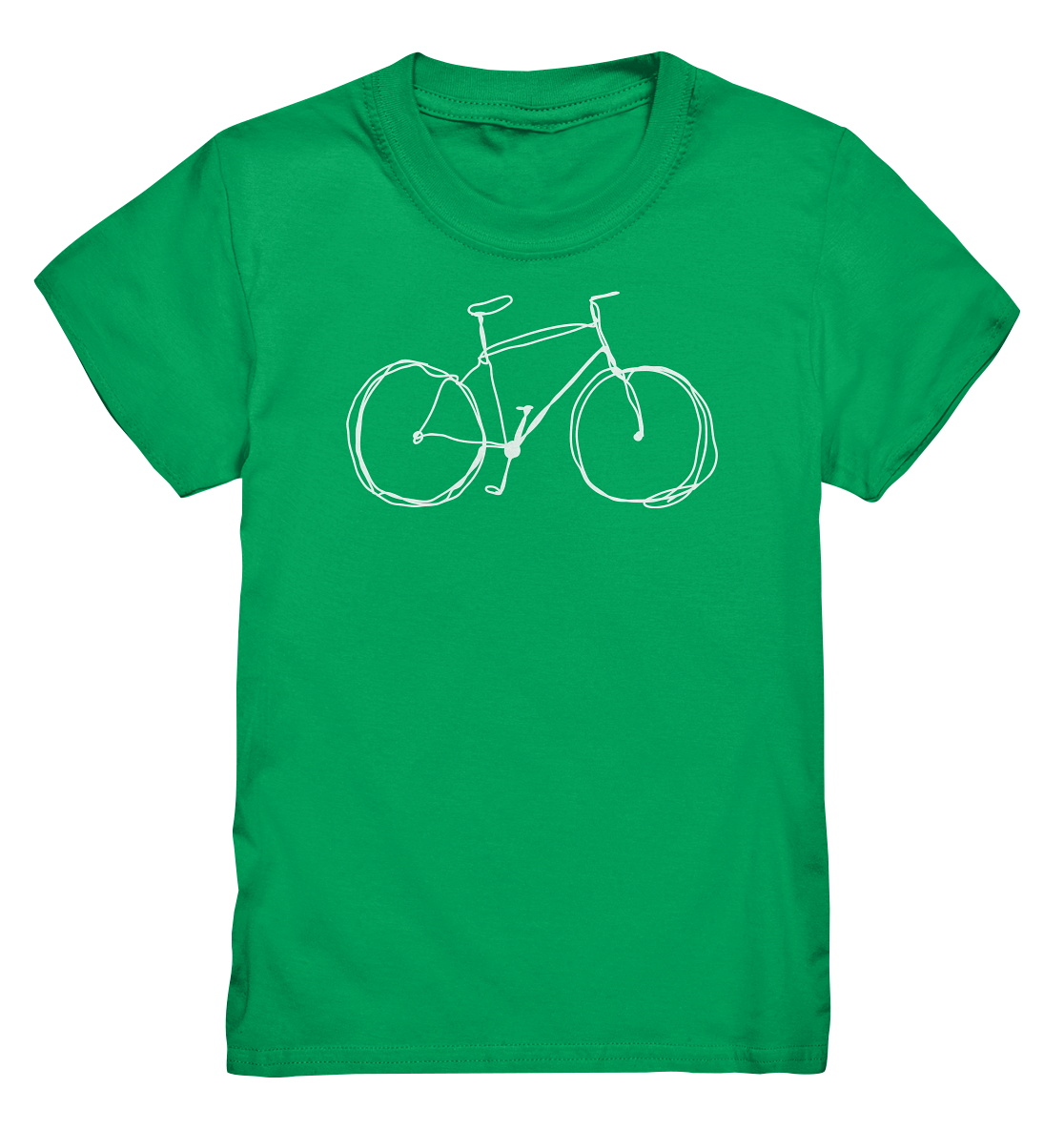 Kritzelfahrrad - Kids Premium Shirt