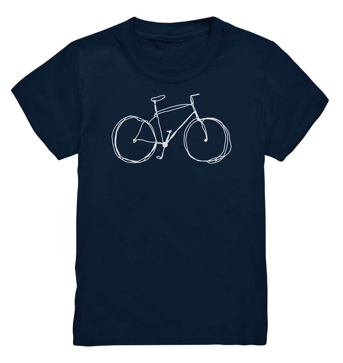 Kritzelfahrrad - Kids Premium Shirt