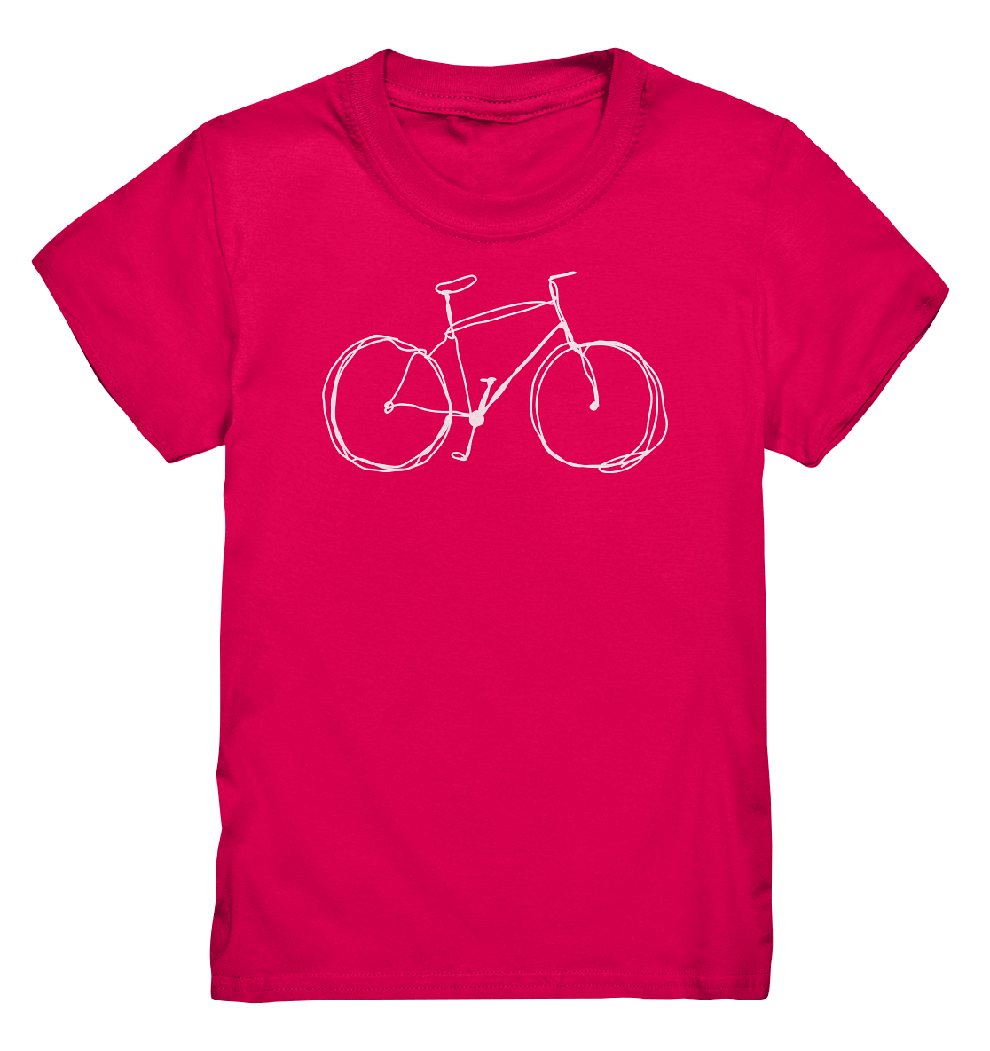 Kritzelfahrrad - Kids Premium Shirt