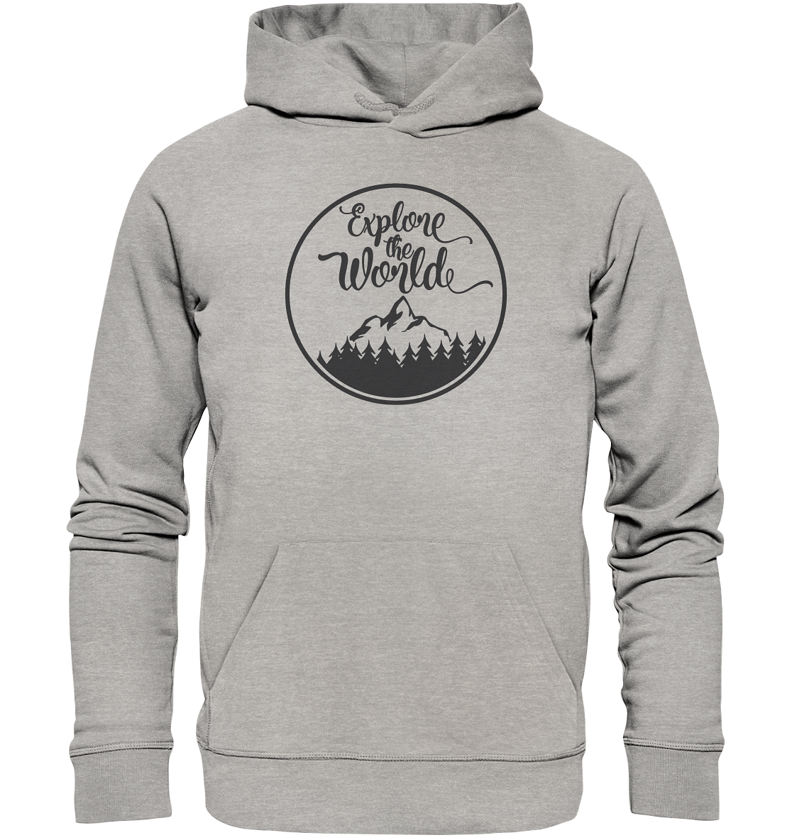 Explore the world - Organic Hoodie