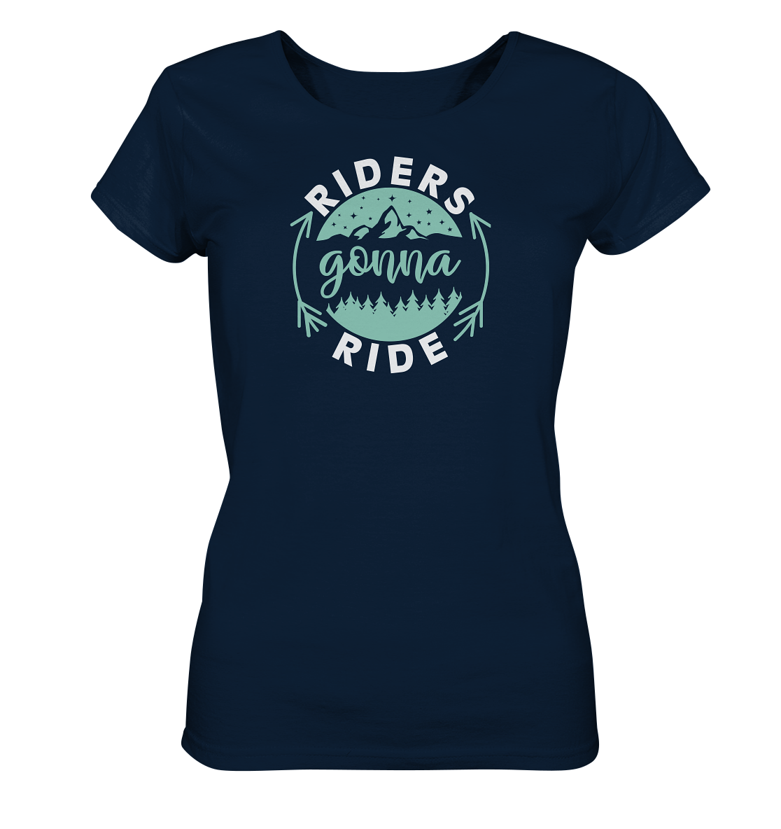 Riders gonna Ride - Ladies Organic Shirt