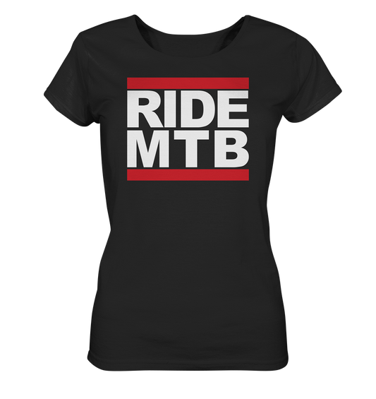 Ride MTB w - Ladies Organic Shirt