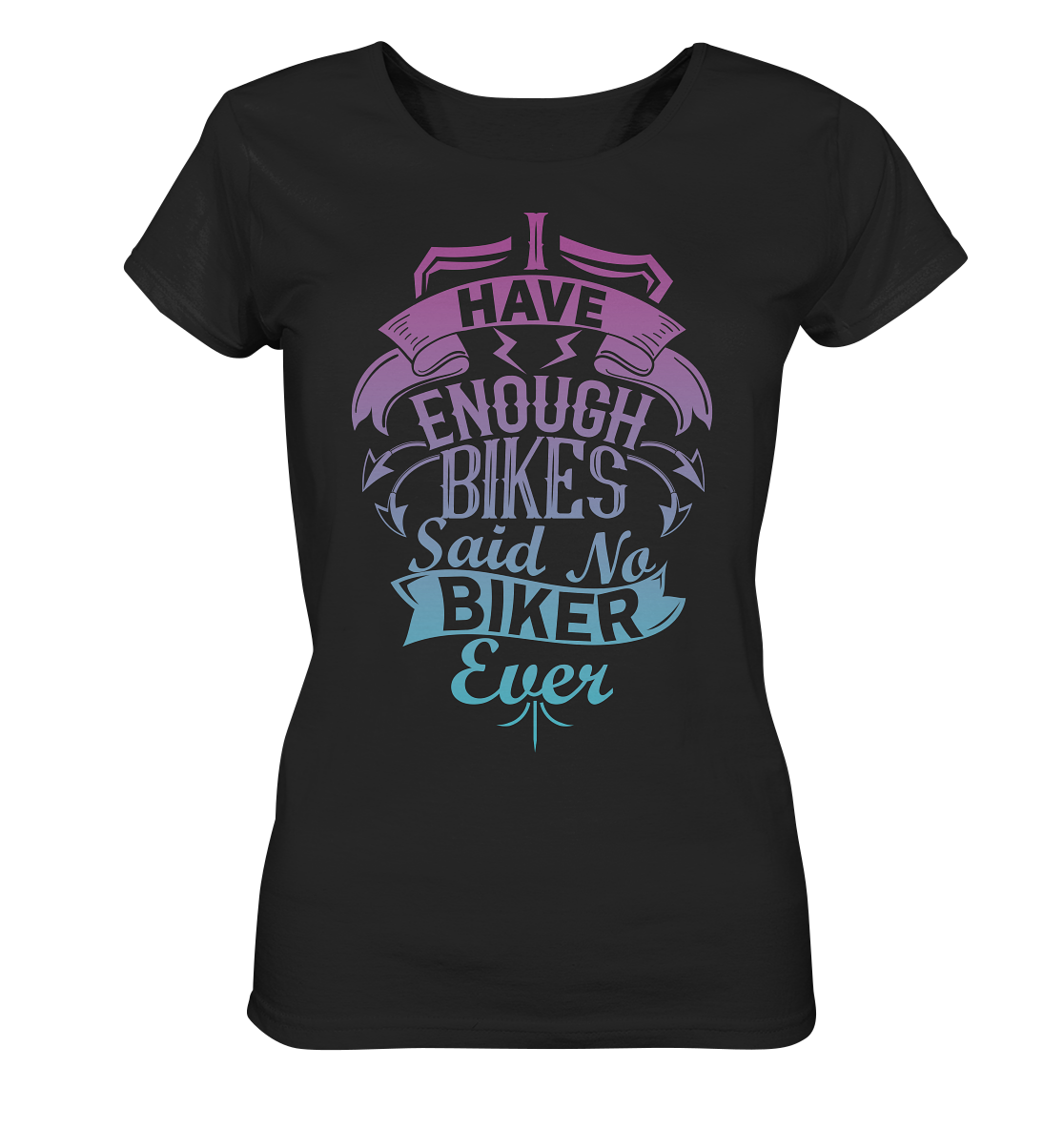 Enough Bikes - Ladies Organic Shirt