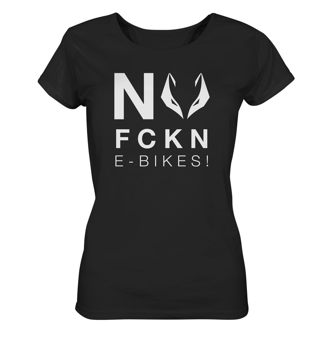 NO FCKN E-BIKES - Ladies Organic Shirt