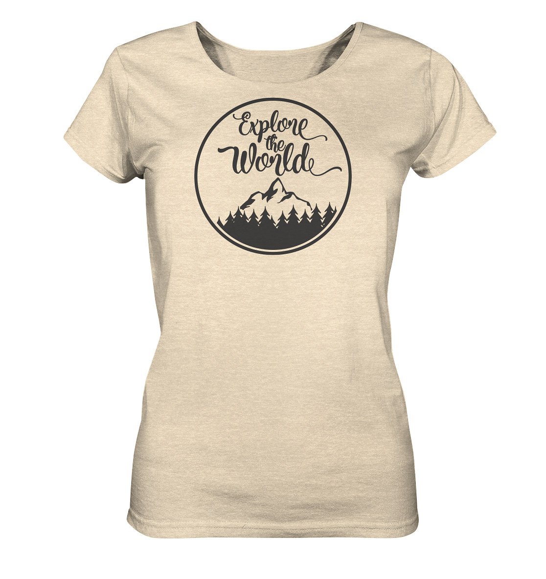 Explore the world - Ladies Organic Shirt