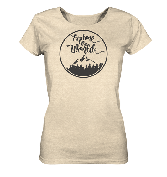 Explore the world - Ladies Organic Shirt