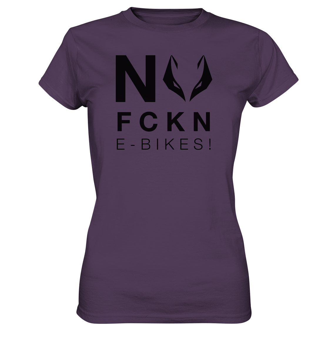 NO FCKN E-BIKES - Ladies Classic Shirt