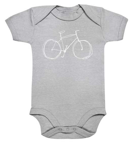 Kritzelfahrrad - Organic Baby Bodysuite