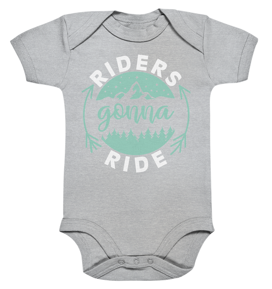 Riders gonna Ride - Organic Baby Bodysuite