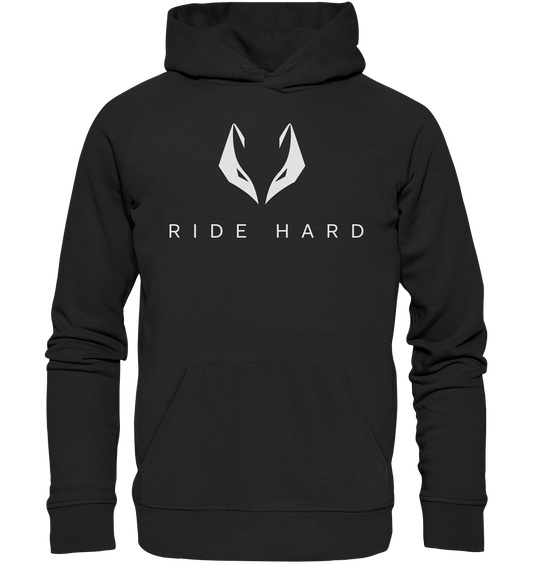 Ride Hard w - Organic Basic Hoodie