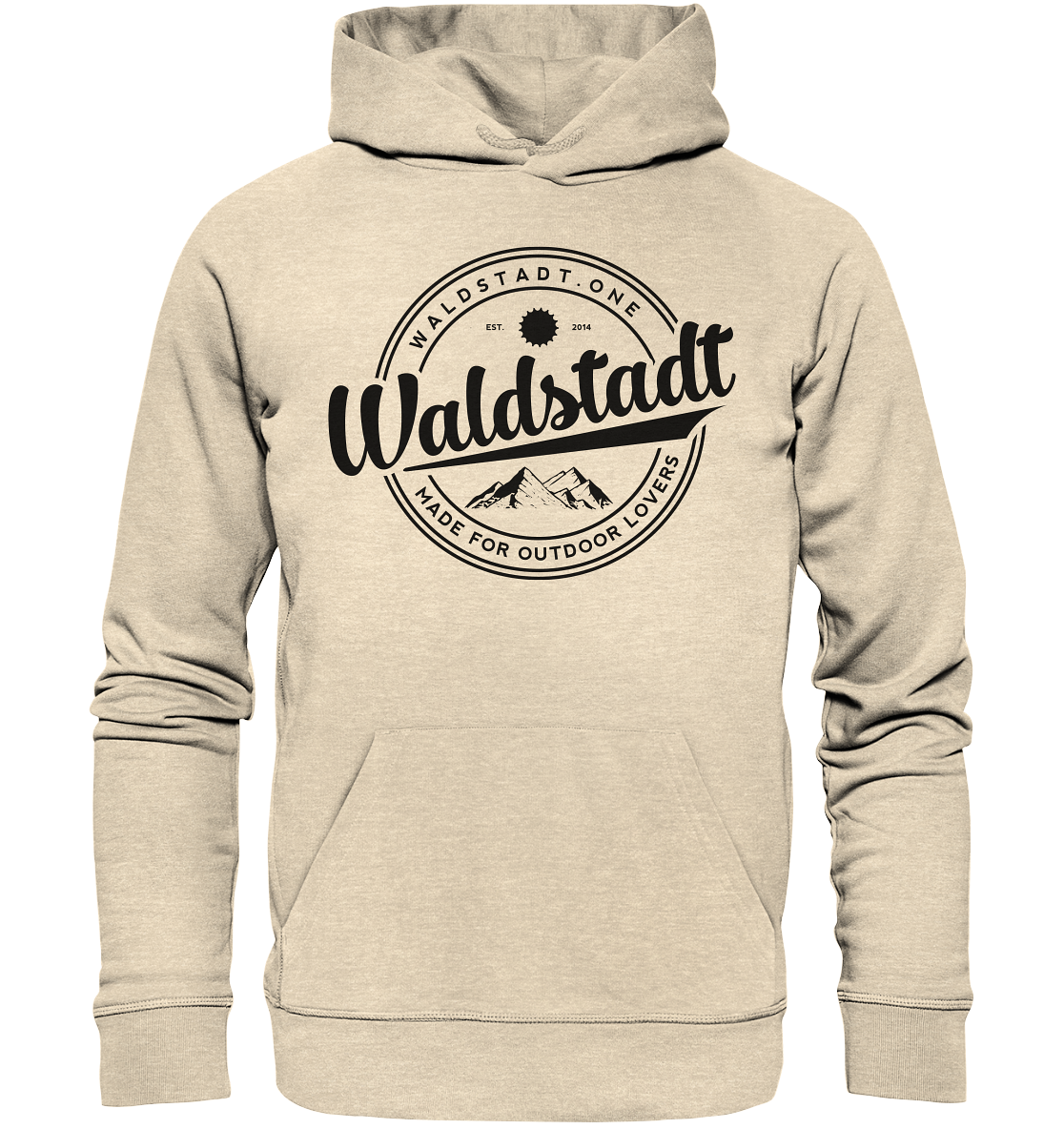 Waldstadt Retro Logo - Organic Hoodie