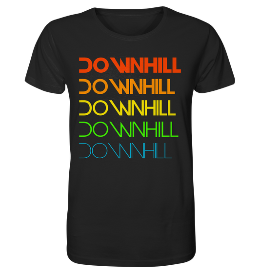 Downhill rainbow - Organic Shirt