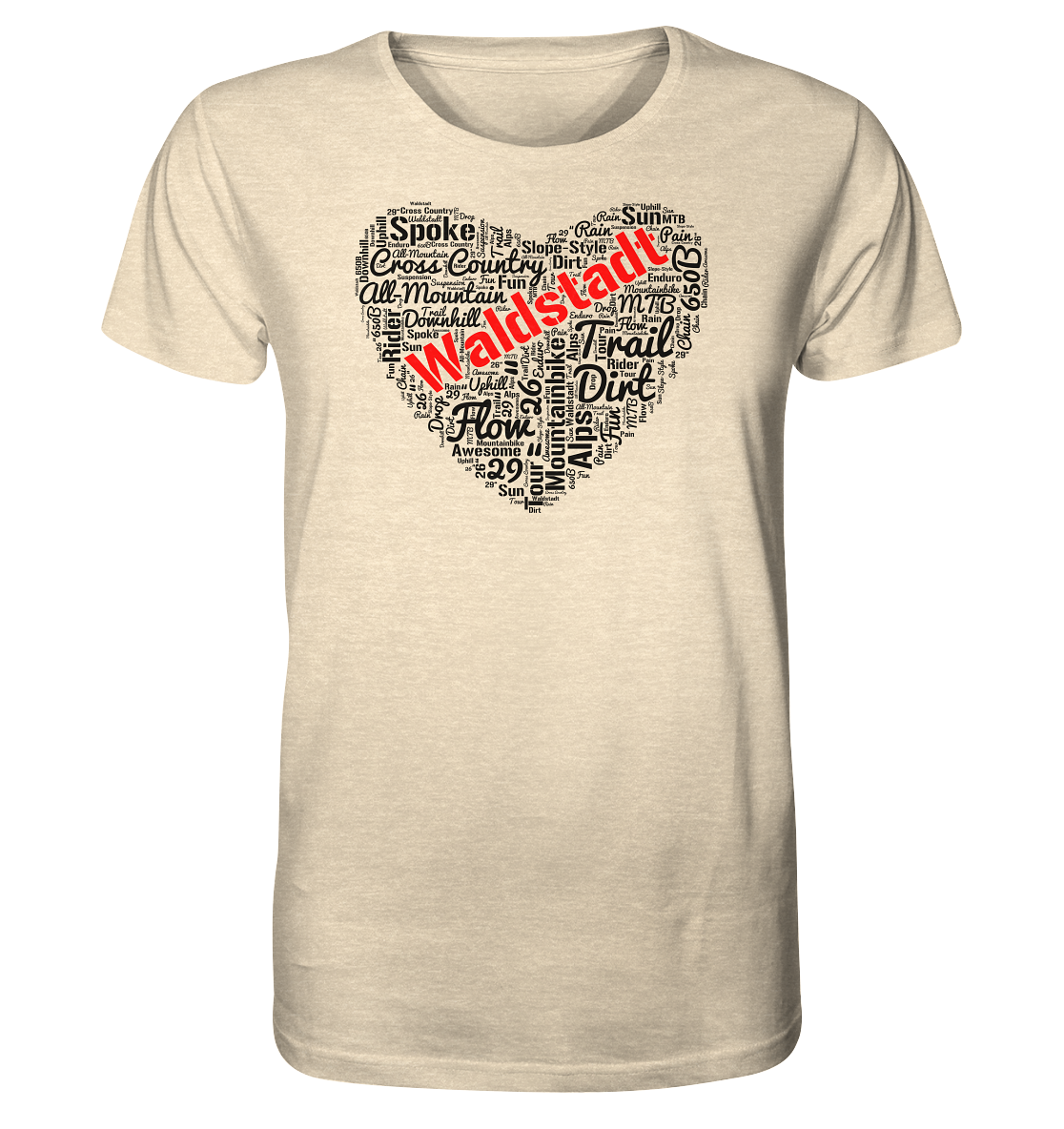 Waldstadt heart - Organic Shirt